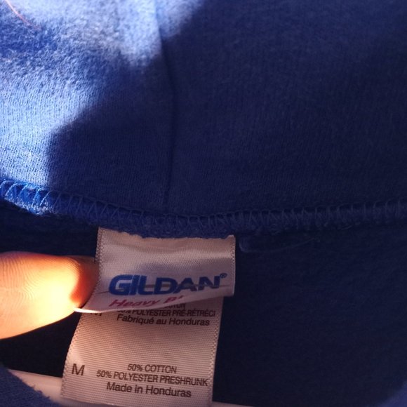 Vintage 90s Superman Metropolis, Illinois 1998 Hoodie Sweatshirt - Picture 3 of 5